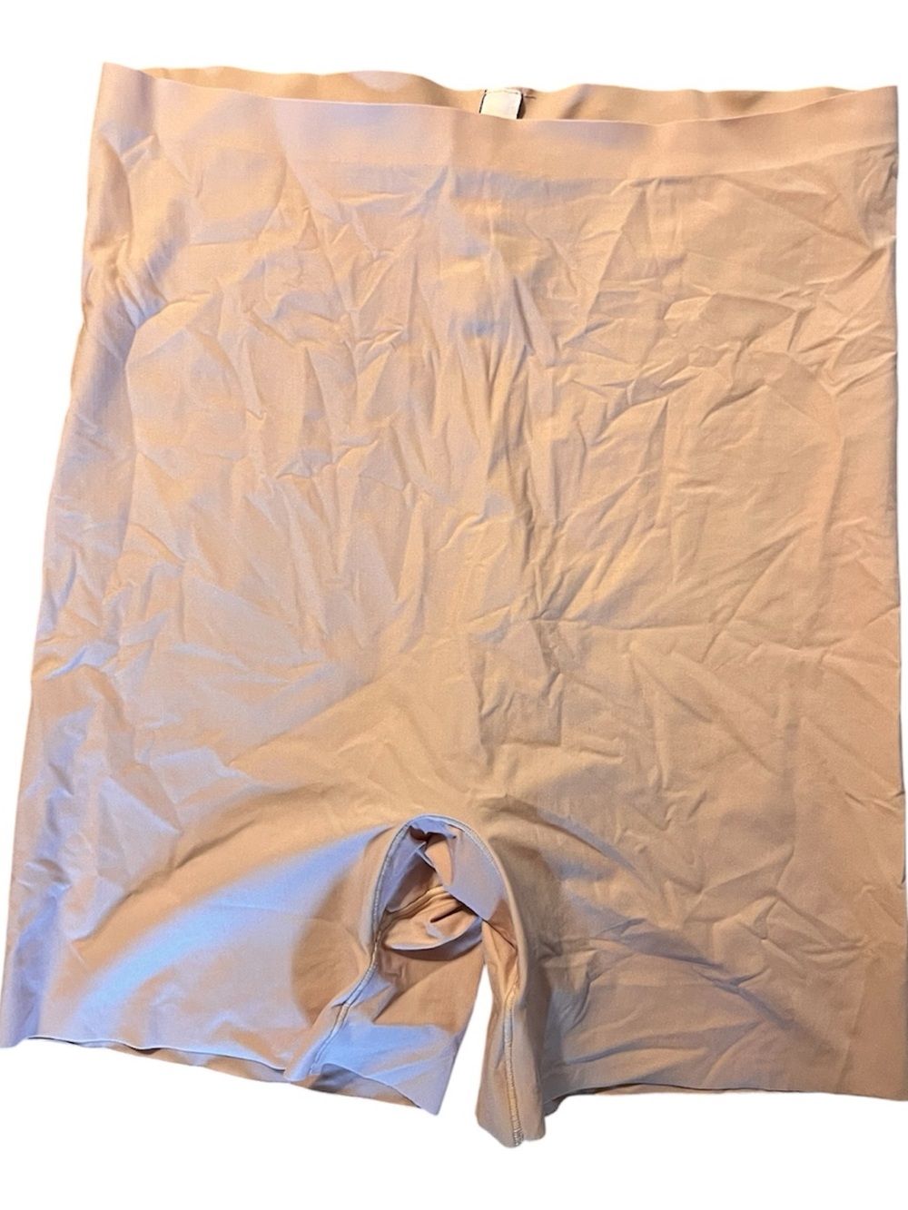 Victoria’s Secret Seamless High-Waist Shapewear Shorts in Nude